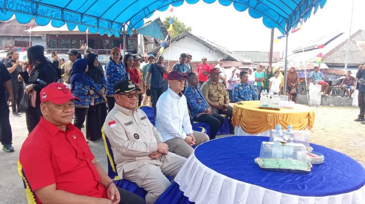 Hadiri Laga Voli Bupati Cup, Bupati Malra Pantau Pertandingan di Elat