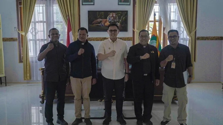 Wabup Malra Terima Kunjungan Pastor Pelayan Militer dan Kepolisian