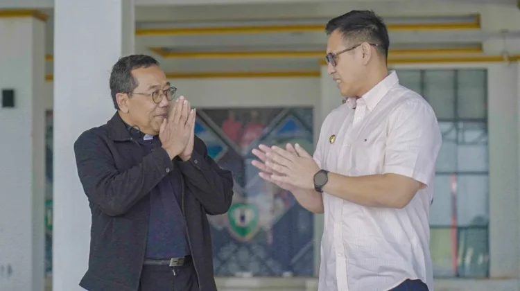 Wabup Malra Terima Kunjungan Pastor Pelayan Militer dan Kepolisian