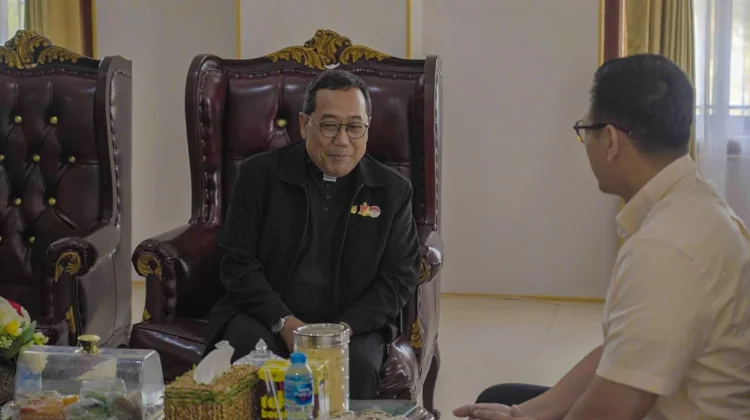 Wabup Malra Terima Kunjungan Pastor Pelayan Militer dan Kepolisian