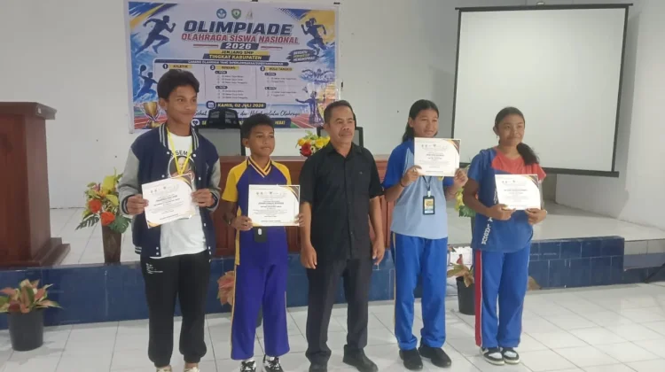 Dua Siswa SMP Seminari Langgur Wakili Maluku Ikut O2SN