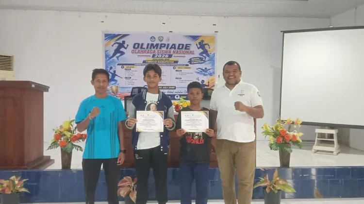 Dua Siswa SMP Seminari Langgur Wakili Maluku Ikut O2SN