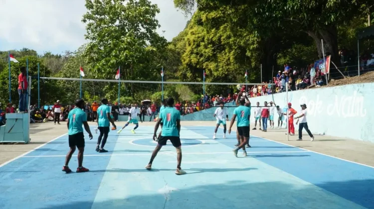 Bupati Hadiri Final Turnamen Voli Antar Ohoi di Kei Besar Selatan Barat