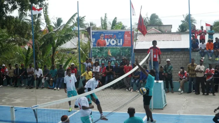 Bupati Hadiri Final Turnamen Voli Antar Ohoi di Kei Besar Selatan Barat