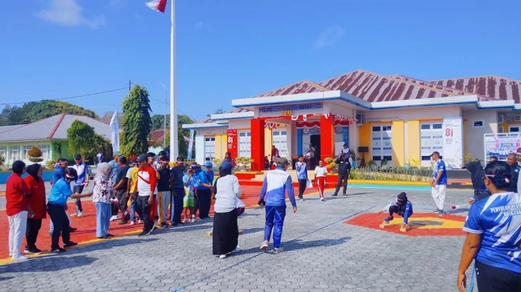 Luhkan Tual turut Berpartisipasi dalam Peringatan HUT RI Ke-81 PPN Tual