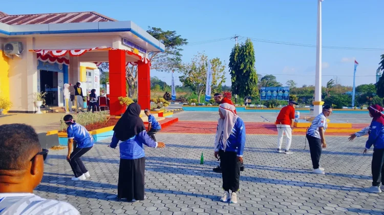 Luhkan Tual turut Berpartisipasi dalam Peringatan HUT RI Ke-81 PPN Tual