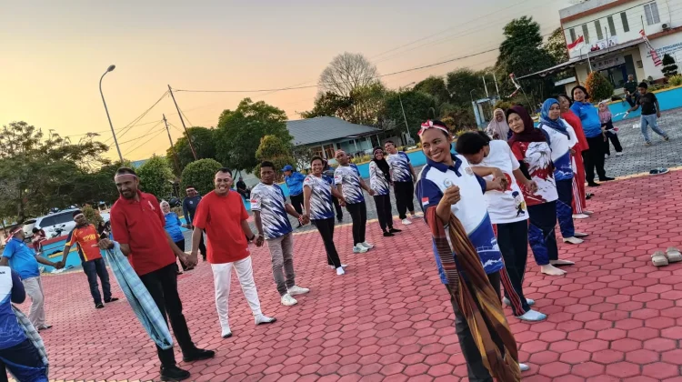 Luhkan Tual turut Berpartisipasi dalam Peringatan HUT RI Ke-81 PPN Tual