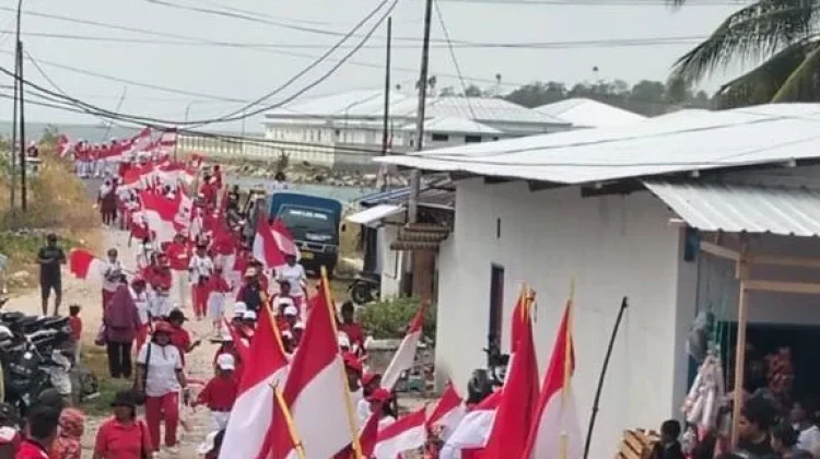 Dari Kei Besar, Warga Tunjukkan Cinta Merah Putih