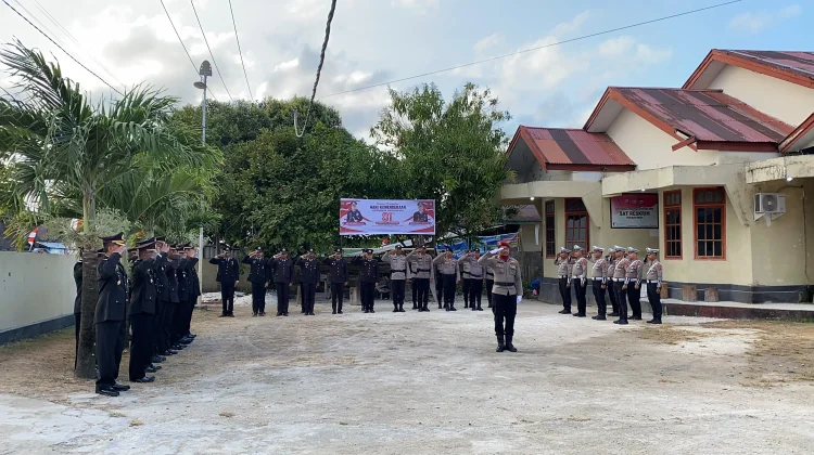 Polres Malra Peringati HUT RI ke-81