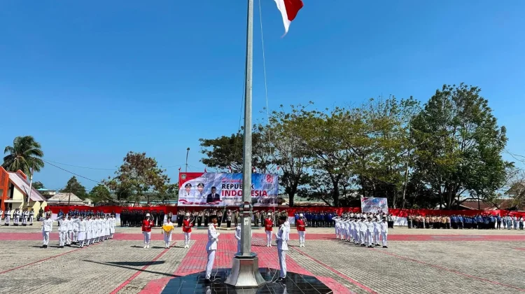 Dandim 1503/Tual Hadiri Upacara HUT RI ke-81
