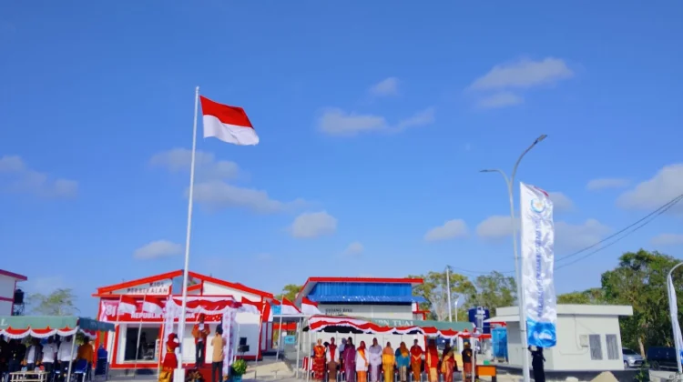 PPN Tual Gelar Upacara Peringatan HUT RI Ke-81