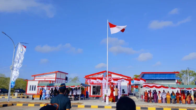 PPN Tual Gelar Upacara Peringatan HUT RI Ke-81