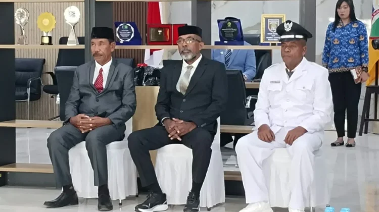 Pelantikan Tiga Pejabat Malra, Bupati Dorong Kinerja Nyata