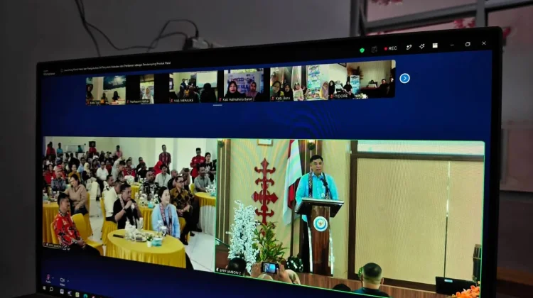 Luhkan Tual Ikuti Peluncuran Simulator dan Pengukuhan P3H