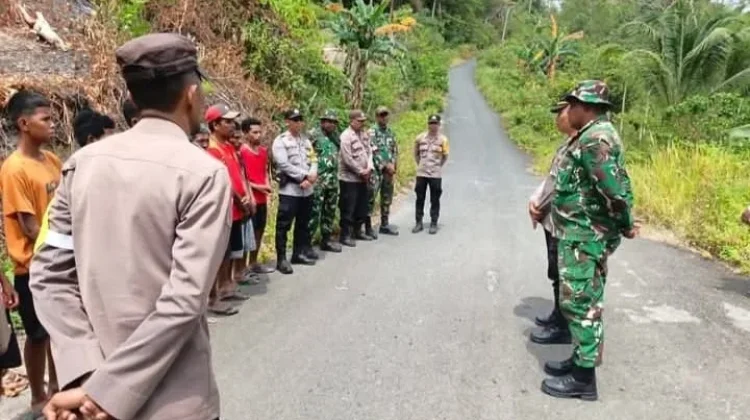 TNI-Polri dan Pemerintah Desa Bersinergi Cegah Karhutla di Tengah Musim Kemarau