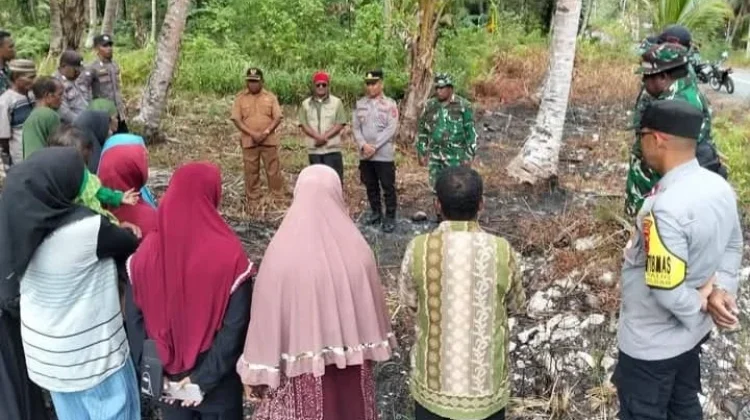 TNI-Polri dan Pemerintah Desa Bersinergi Cegah Karhutla di Tengah Musim Kemarau