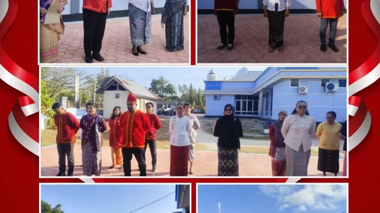 Kantor Pertanahan Maluku Tenggara Rayakan HUT ke-81 RI Penuh Kebersamaan