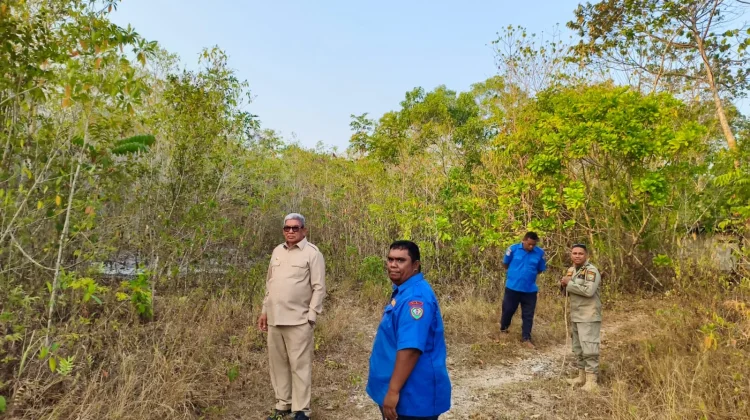 Bupati Malra Gerak Cepat Tangani Kebakaran di Dua Titik Langgur