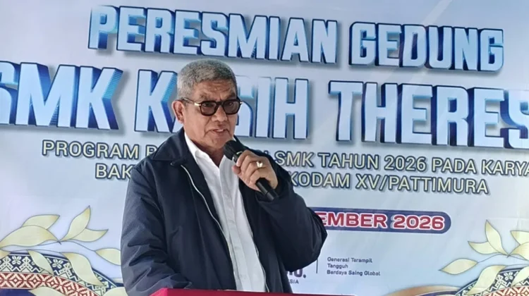 Bupati Malra Resmikan Gedung Baru SMK Kasih Theresia Bombay