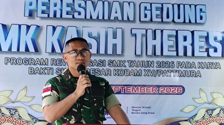 Bupati Malra Resmikan Gedung Baru SMK Kasih Theresia Bombay