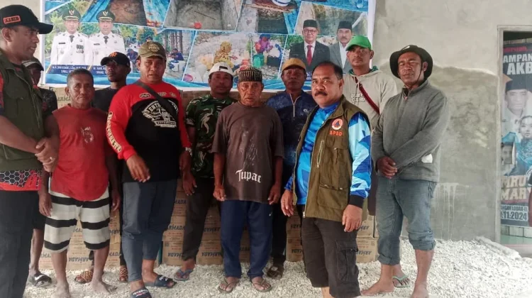 Warga Kaimear Terima 2.928 Karton Air Bantuan