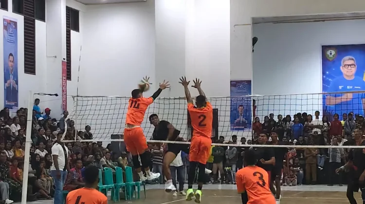 Tim KKTS Unggul 2 Set Atas Rumpun 2A