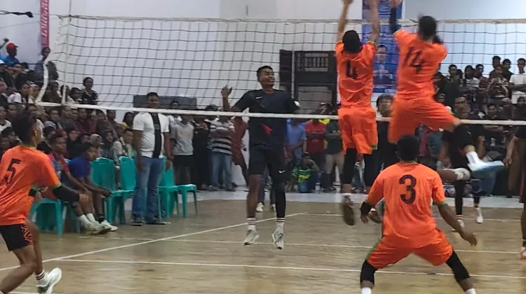 Tim KKTS Unggul 2 Set Atas Rumpun 2A