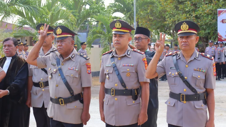 Kapolres Malra: Jabatan Merupakan Amanah Sekaligus Kepercayaan Pimpinan