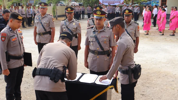 Kapolres Malra: Jabatan Merupakan Amanah Sekaligus Kepercayaan Pimpinan