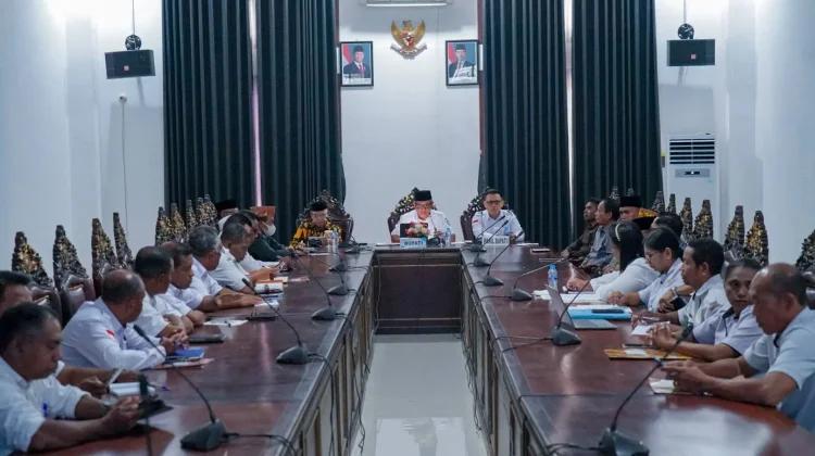 Bupati Maluku Tenggara Pimpin Rakor Percepatan Penetapan Kepala Ohoi Definitif