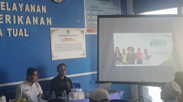 Kolaborasi BPJS Ketenagakerjaan dan Dinas Perikanan Kota Tual