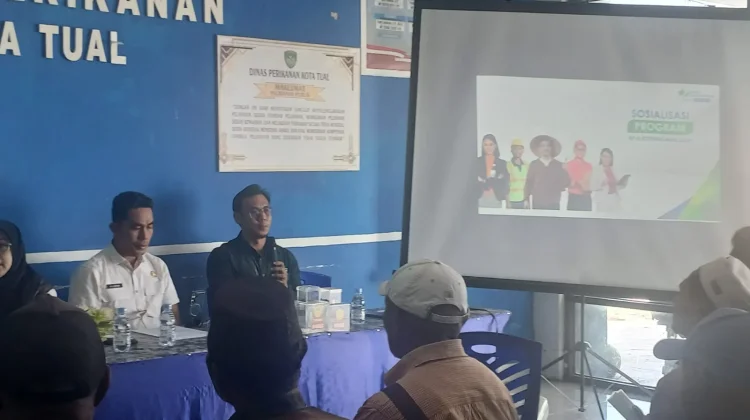 Kolaborasi BPJS Ketenagakerjaan dan Dinas Perikanan Kota Tual