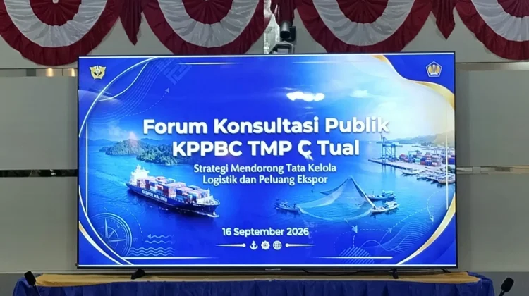 KPPBC TMP C Tual Gelar Forum Konsultasi Publik Ekspor Produk Perikanan