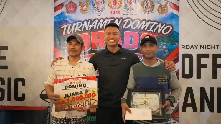 Berita Foto - Dandim 1503/Tual Gelar Turnamen Domino Orado, Semarak HUT ...