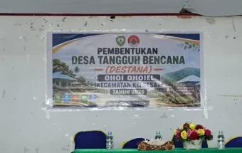Warga Ohoiel Perkuat Kesiapsiagaan Melalui Program DESTANA