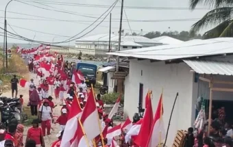 Dari Kei Besar, Warga Tunjukkan Cinta Merah Putih