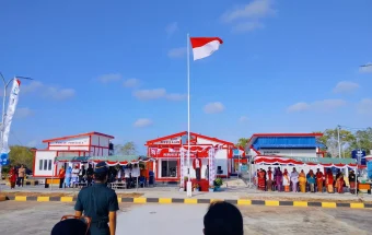 PPN Tual Gelar Upacara Peringatan HUT RI Ke-81