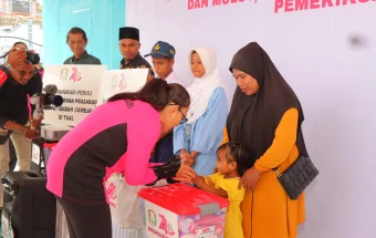 Ketua Umum Bhayangkari Kunjungi Kota Tual