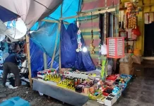 Pasar Kaget jelang Hari Raya Idul Fitri di Kota Tual