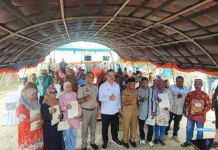 Kantah Malra Hadiri Penyerahan Sertipikat dan Peresmian PSU