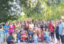 Babinsa Jerol Dampingi Kegiatan Pemeriksaan Kesehatana dan Stimulasi Anak