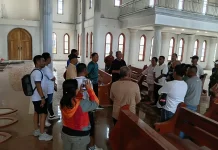 Bupati Thaher Tinjau Pembangunan Gereja Katolik Santa Maria Imaculata Kolser