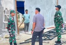 Dandim 1503/Tual Tinjau Progres Pembangunan KDKMP di Kepulauan Aru