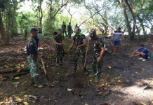 Kodim 1503/Tual Gelar Pembinaan Lingkungan Hidup