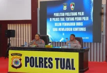 Puslitbang Polri ke Polres Tual Teliti Peran Polri dalam Penganan Unjuk Rasa