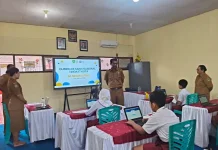 Pemantauan Pelaksanaan Seleksi OSN 2026 oleh Kadisdikbud Kota Tual
