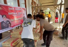 Bakti Sosial, Tindak Nyata Polres Tual Sambut HUT Bhayangkara