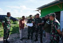 Tinjau Aspek Persiapan, Pangdam XV/Pattimura Turun Langsung ke Desa Dullah
