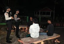 Polres Tual Rutinkan Patroli Kamtibmas Setiap Malam