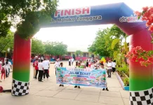Jalan Sehat Awali Rangkaian HUT ke-137 SD Mathias I Langgur